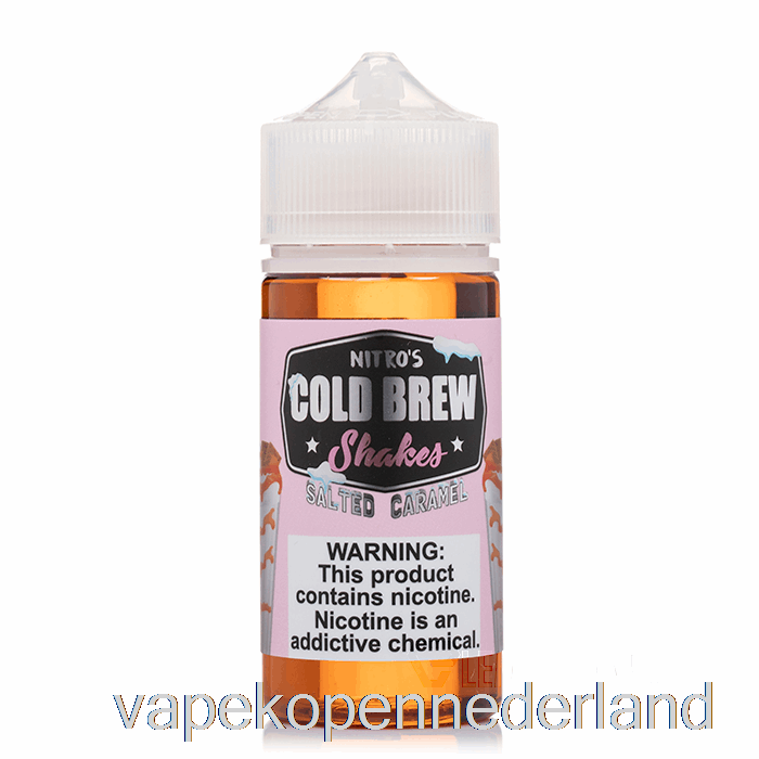 Elektronische Sigaret Vape Gezouten Karamel - Nitros Cold Brew - 100 Ml 3 Mg